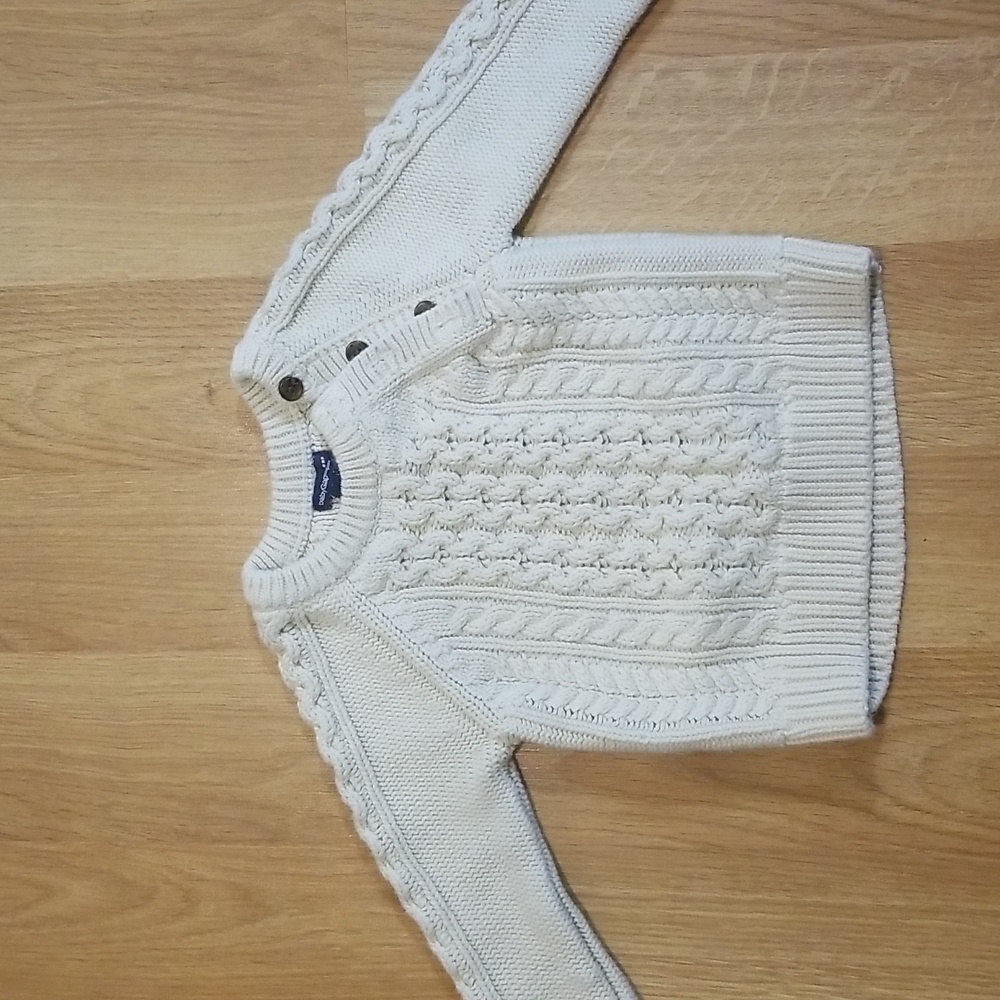 Baby Gap cream sweater 18-24 months EUC